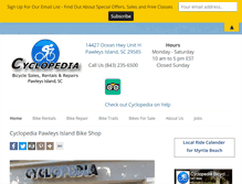 Tablet Screenshot of cyclopediaonline.com